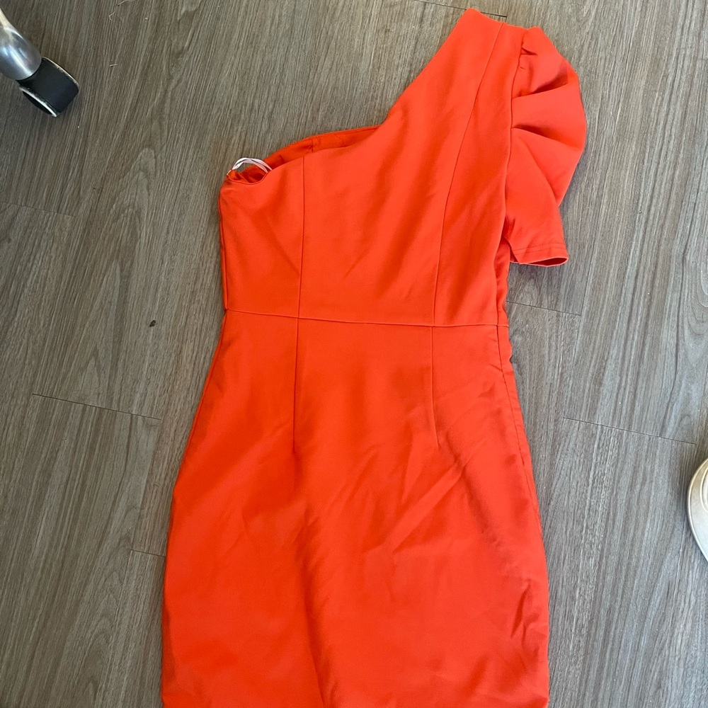 Lulu’s One Shoulder Mini Dress